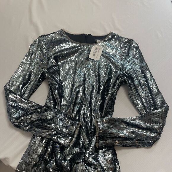 NWT Toccin Sequin Cocktail Dress Size 4 New - Picture 6 of 8